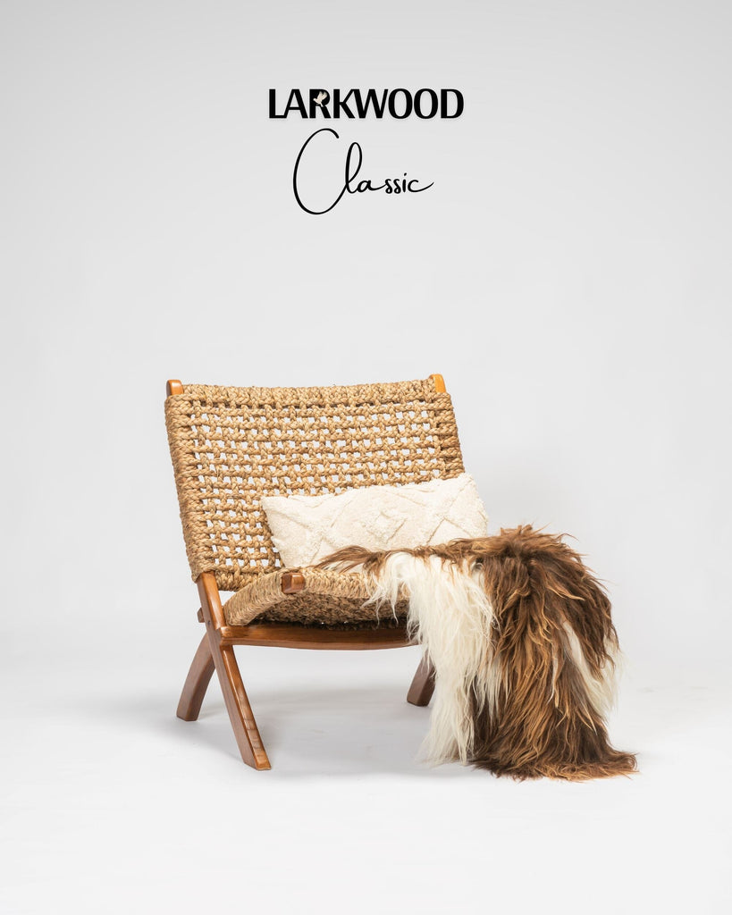 Urban Cocktail Chair | Natural Woven Armchair Larkwood Furniture 